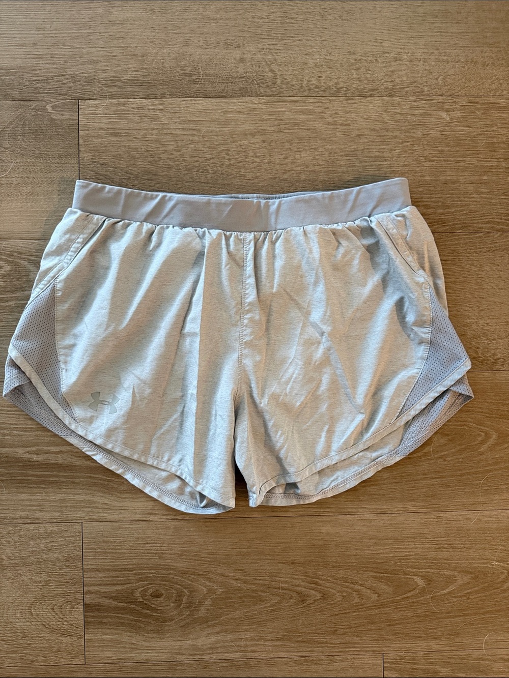 Under Armour Light Gray Women's Performance Shorts